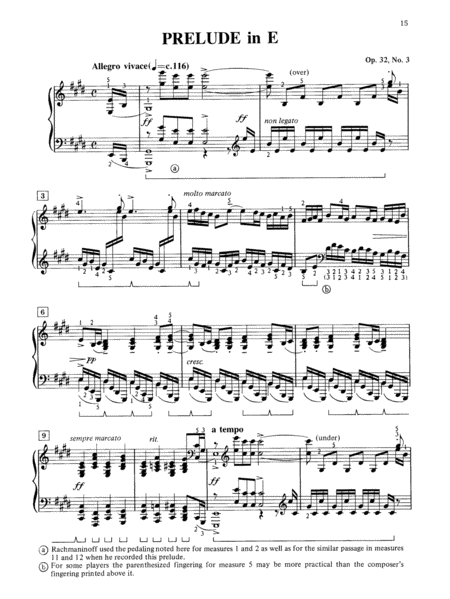 Rachmaninoff -- Preludes, Op. 32