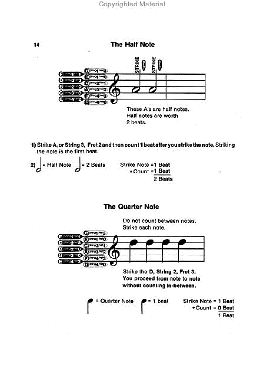 Reading Guitar Music Reading Guitar Music Guitar scores gallery preview page 3