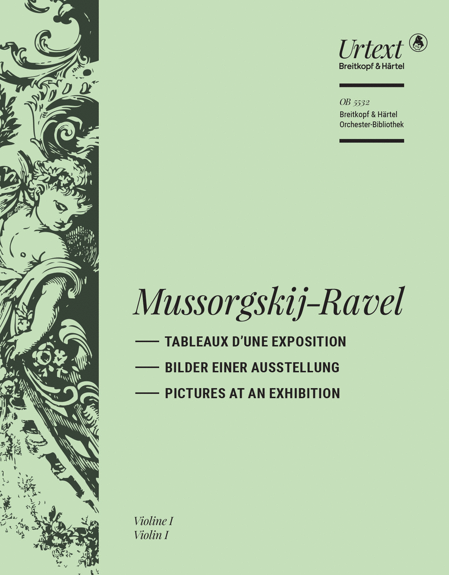 Tableaux d’une exposition Orchestra scores gallery preview page 1