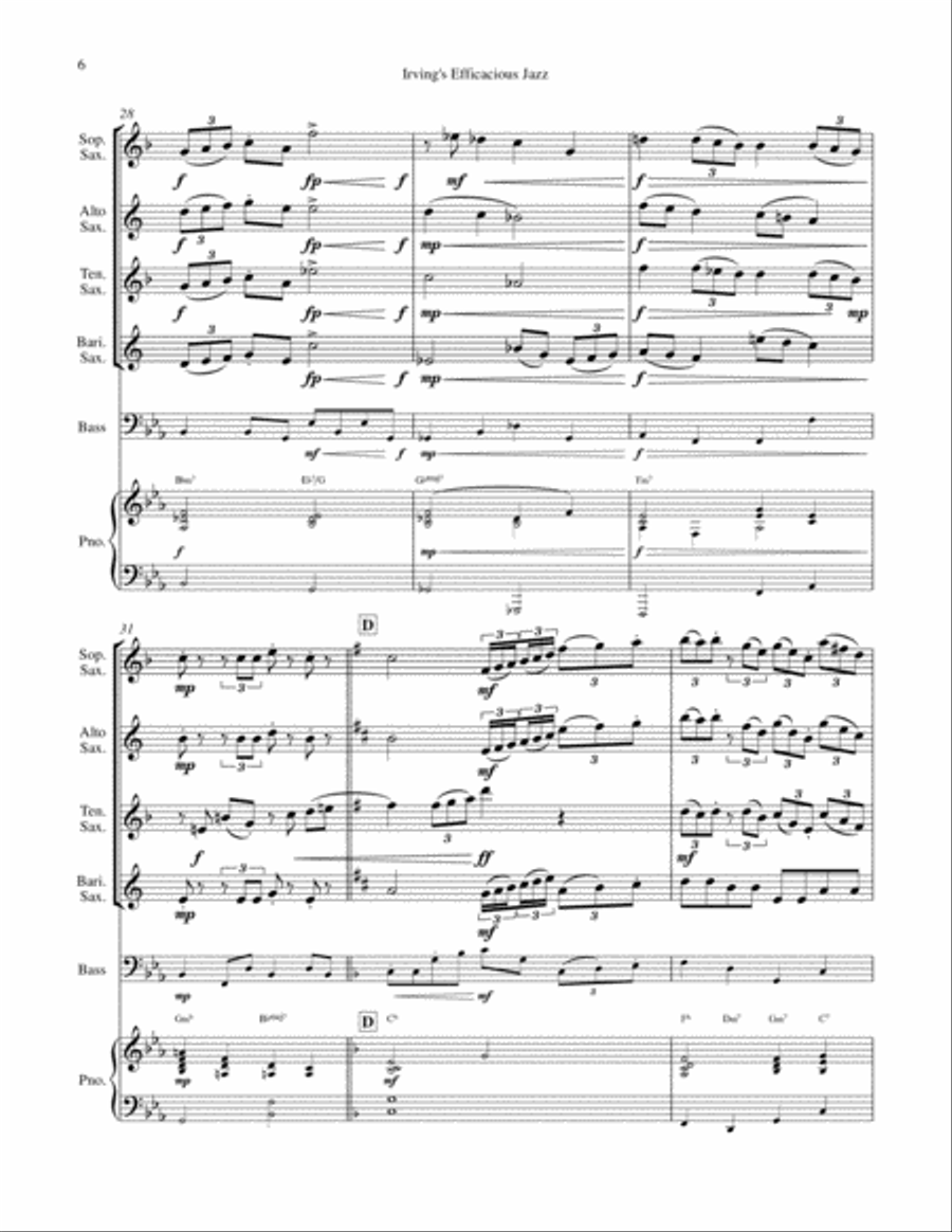 Saxophone Quartet - 