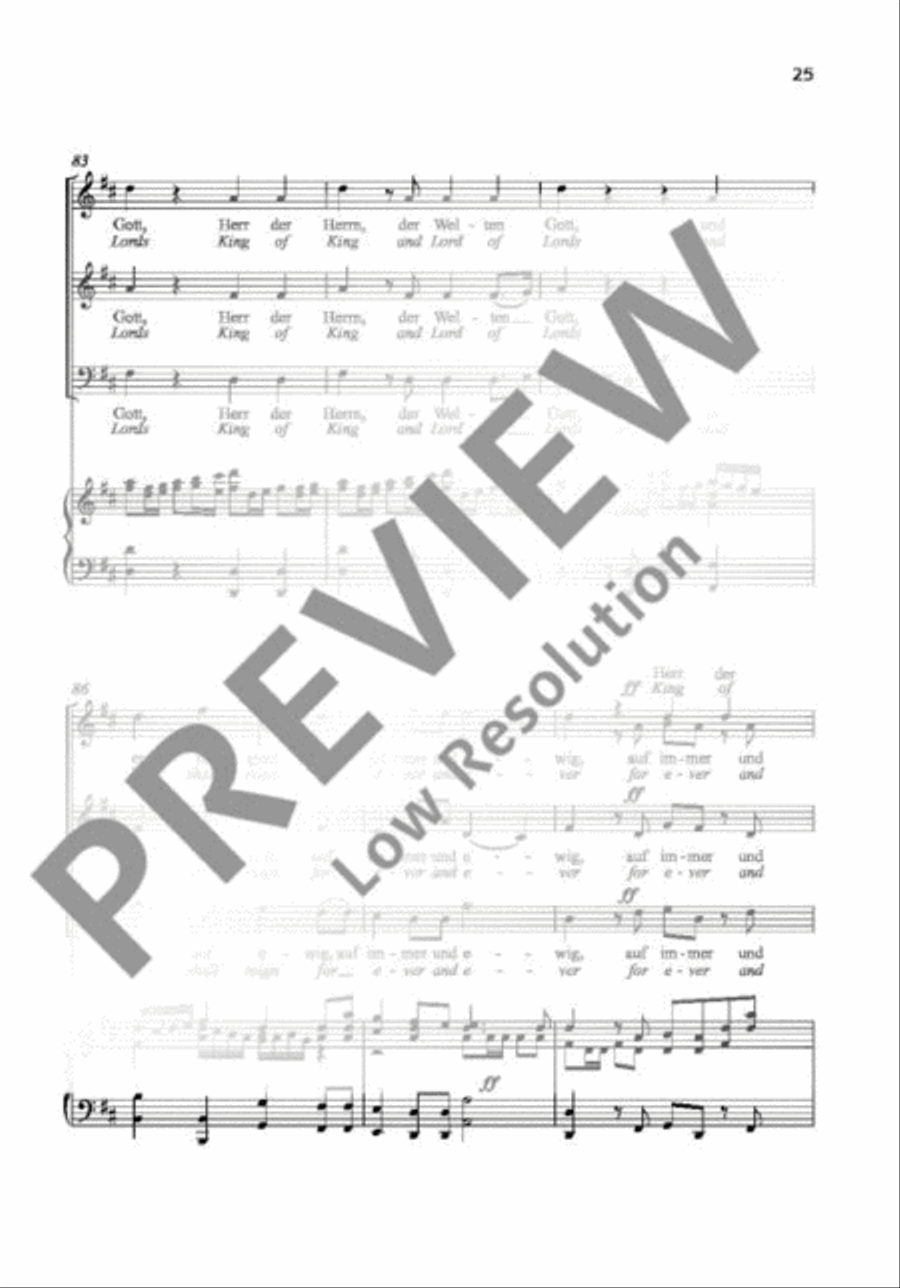 Halleluja 3-Part scores gallery preview page 13