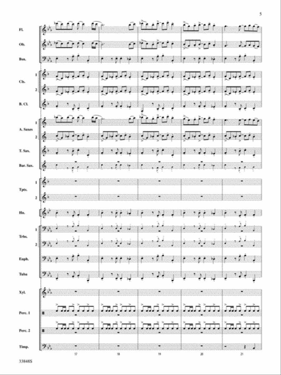 El Tango Concert Band scores gallery preview page 5