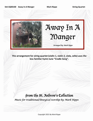 Book cover for Away In A Manger (Cradle Song)