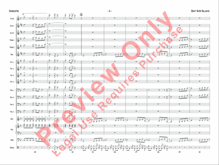 Don't Stop Believin' Jazz Ensemble scores gallery preview page 9