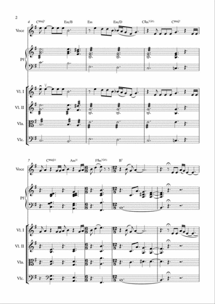 Feeling Good Piano, Vocal, Guitar scores gallery preview page 2