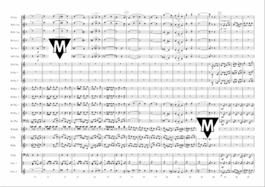 Horns Enjoying Themselves Brass Band scores gallery preview page 6
