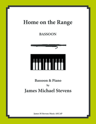 Home on the Range - Bassoon & Piano