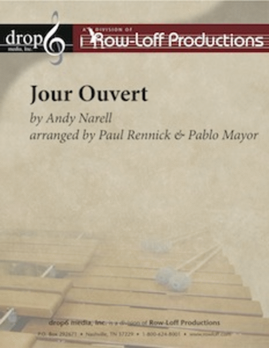 Jour Ouvert Percussion Ensemble - Sheet Music