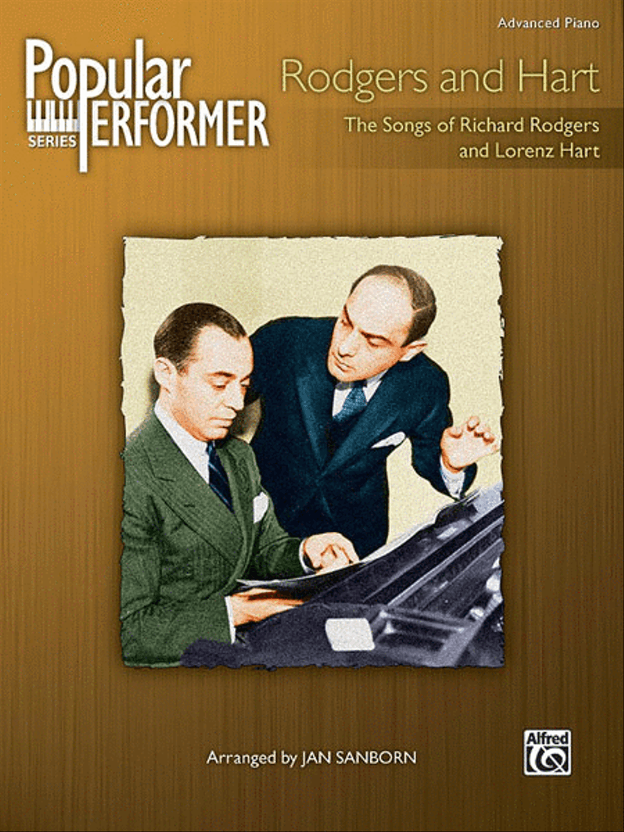 Popular Performer -- Rodgers and Hart Piano Solo scores gallery preview page 1
