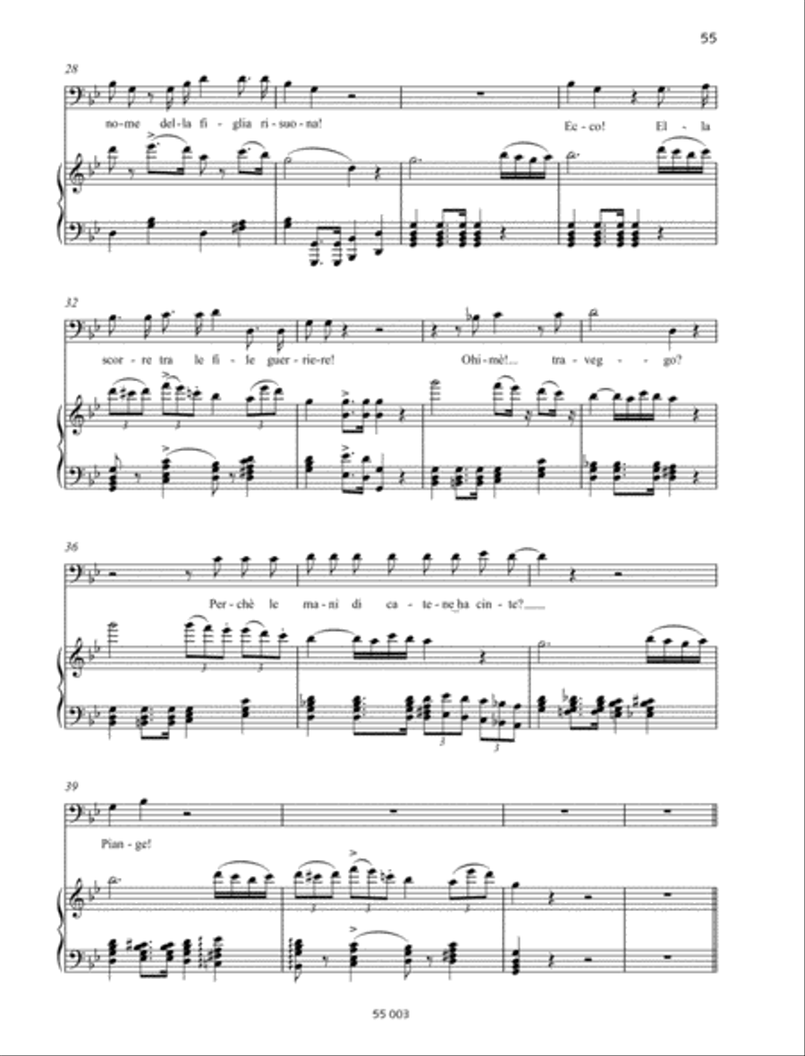 Son pur queste mie membra?... Dio di Giuda! Baritone Voice scores gallery preview page 3