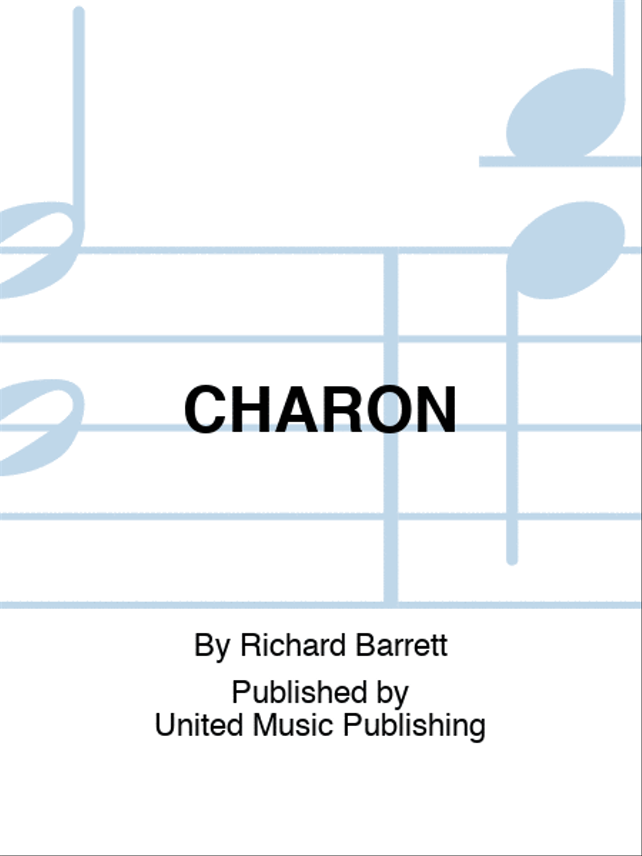 CHARON Bass Clarinet scores gallery preview page 1