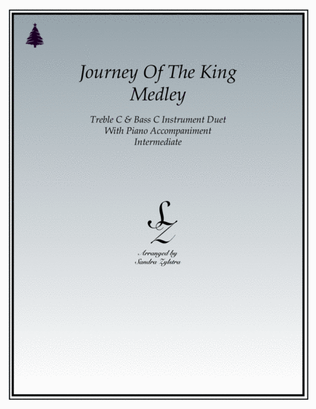 Journey Of The King (treble and bass C instrument duet)