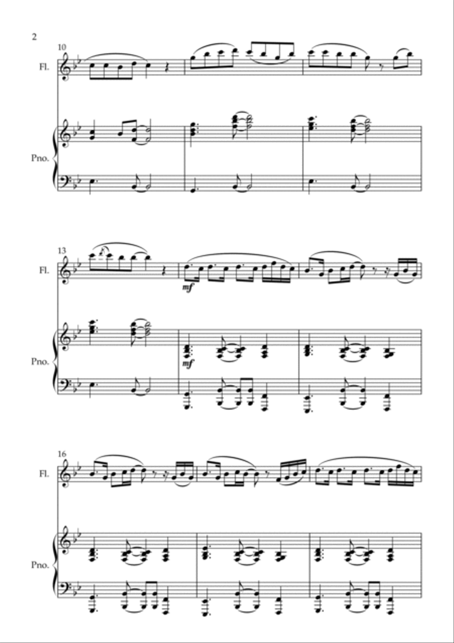 See You Again Flute Solo scores gallery preview page 2