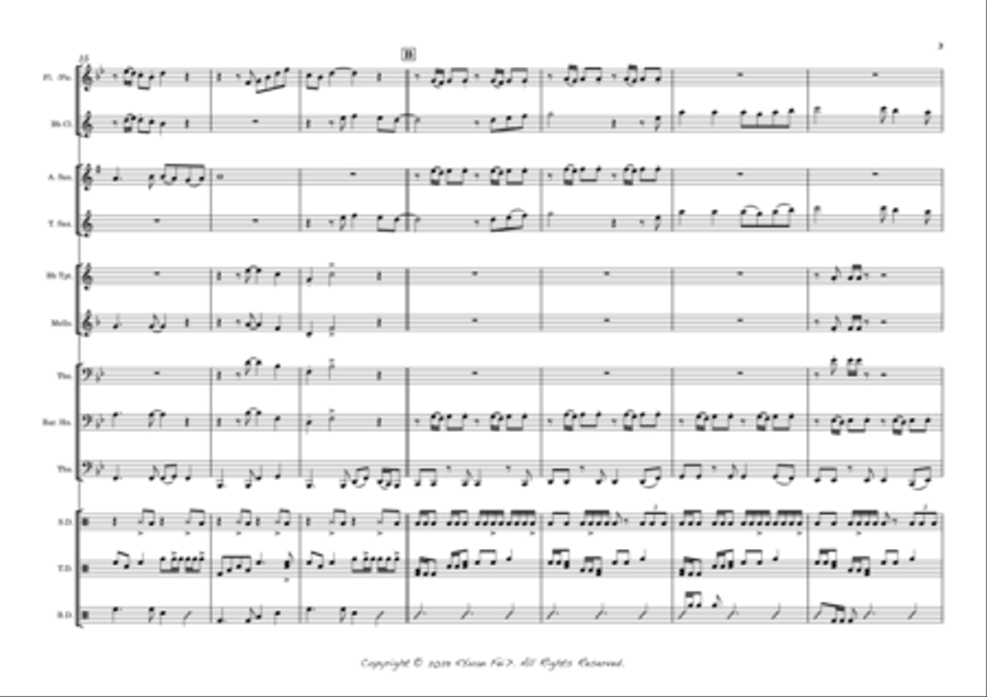 Madu Dan Racun Marching Band scores gallery preview page 3