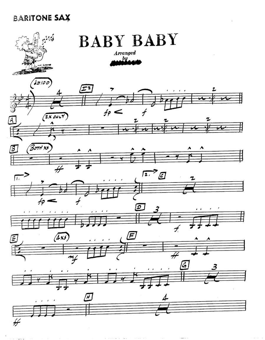 Baby, Baby Jazz Ensemble scores gallery preview page 6