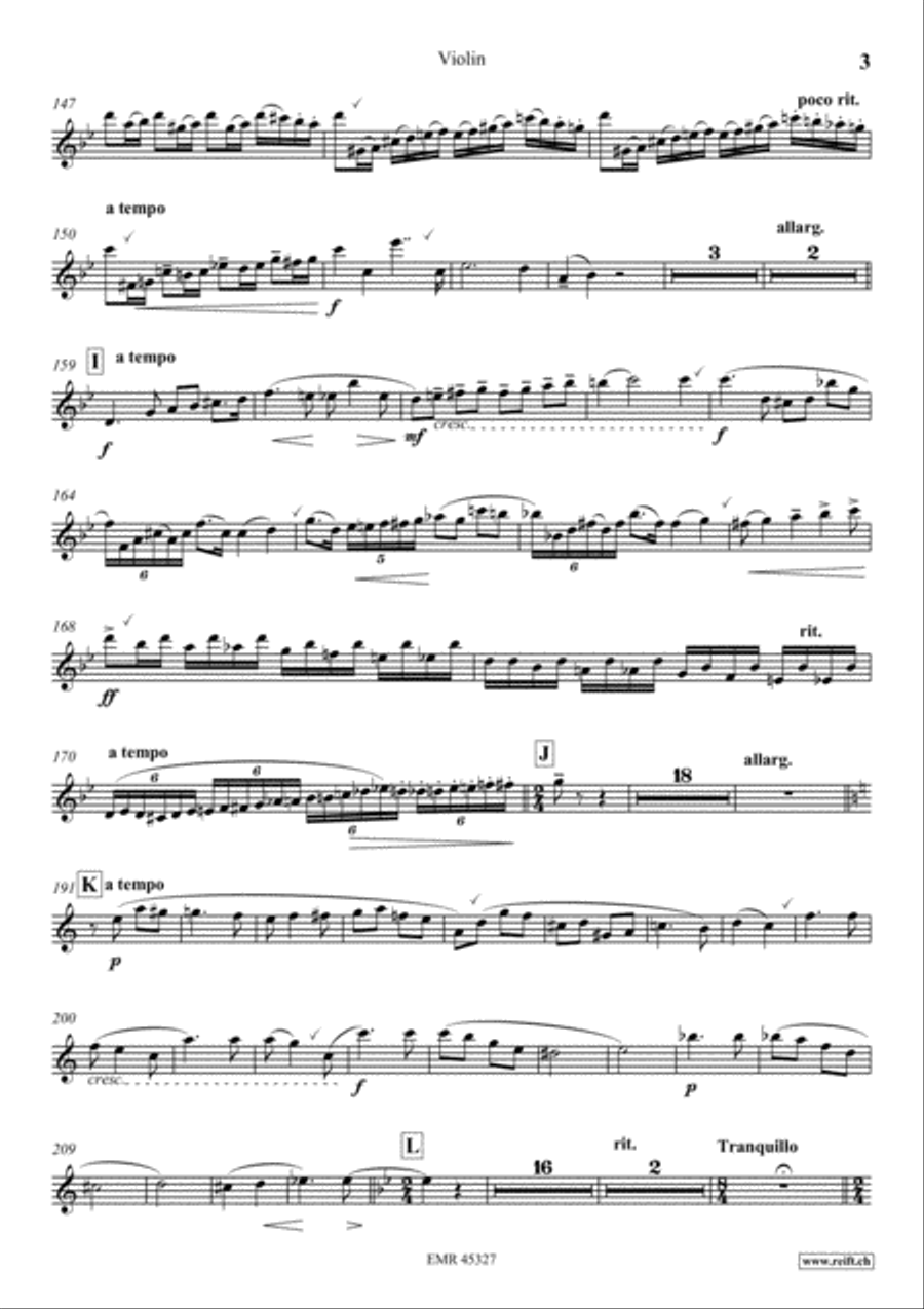 Konzert No. 1 g-moll Konzert No. 1 g-moll Violin Solo scores gallery preview page 4
