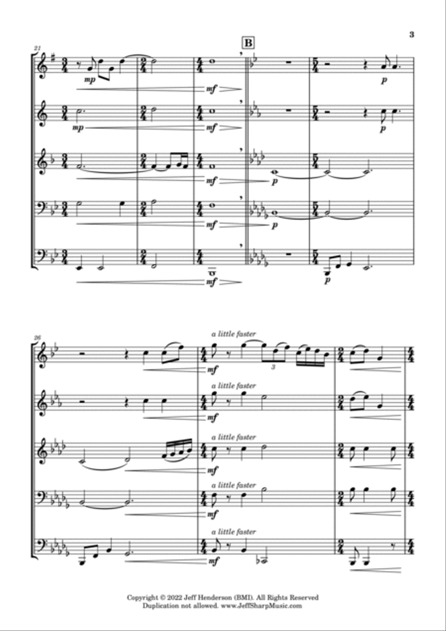The Children of Nicholas Chamber Music scores gallery preview page 5