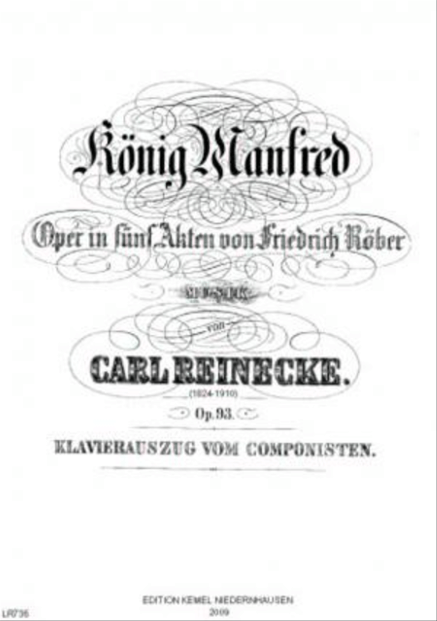 König Manfred Voice scores gallery preview page 1