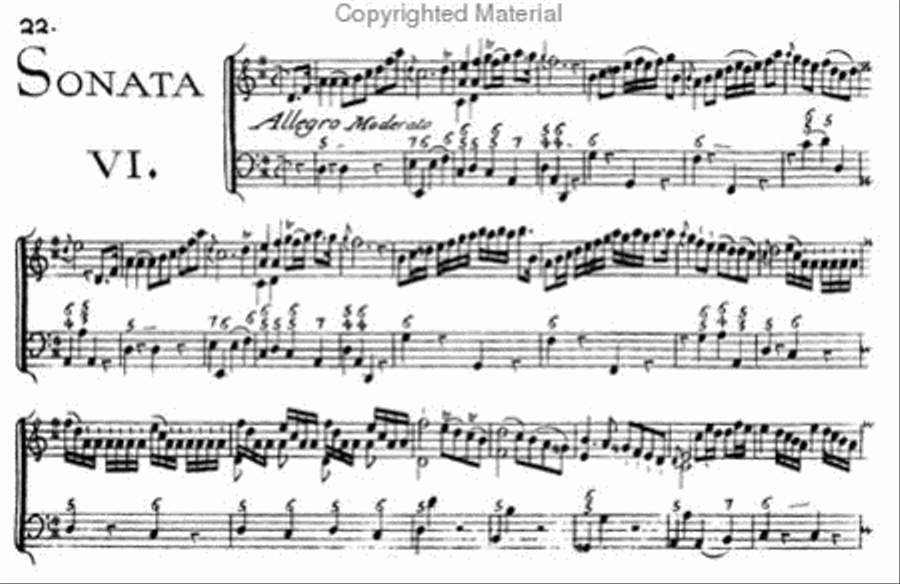 Six sonatas for cello and bass - Opus IV Cello scores gallery preview page 3