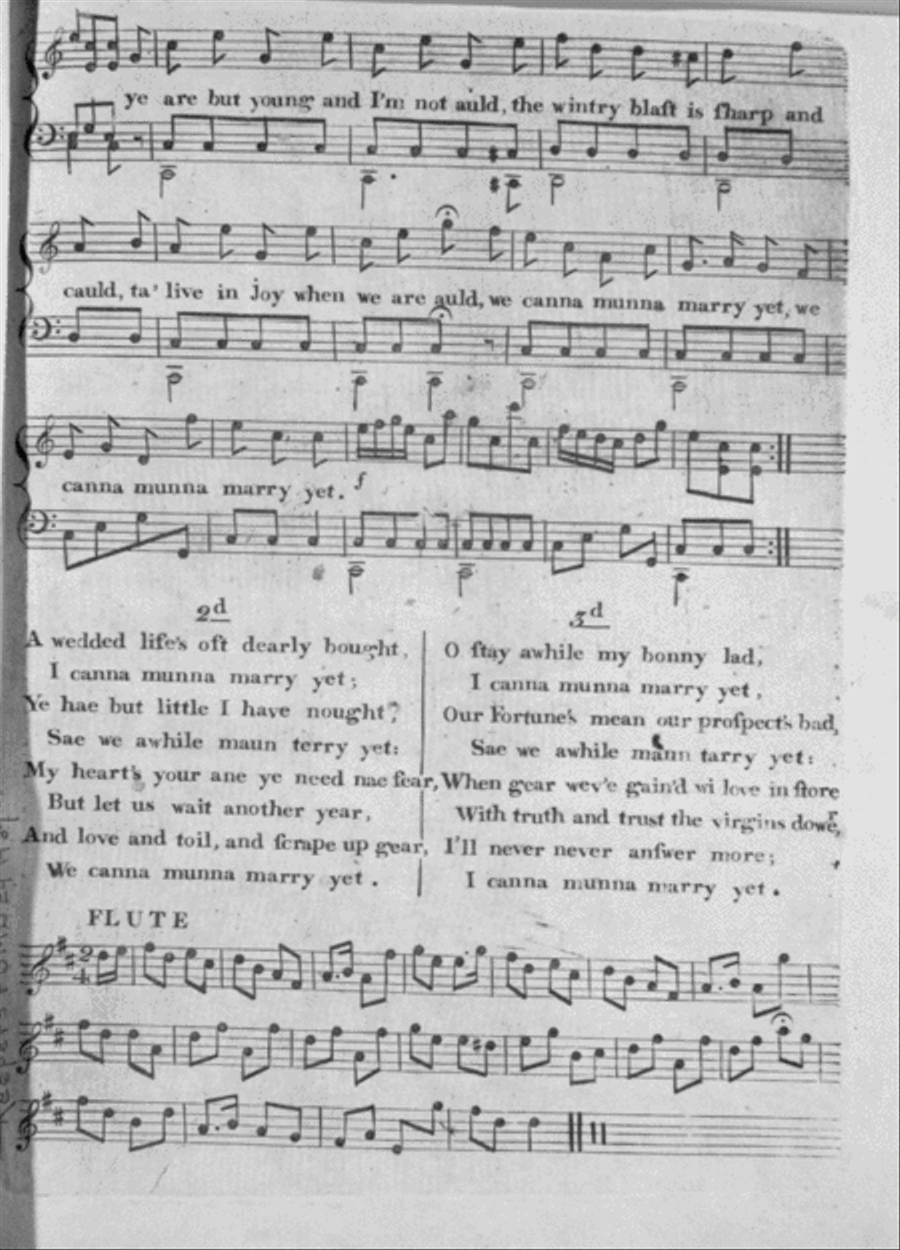 Canna Muna Marry Ye Flute scores gallery preview page 2