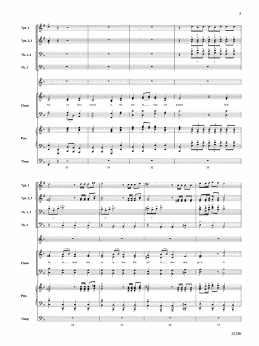 We Are God's People Choir scores gallery preview page 6