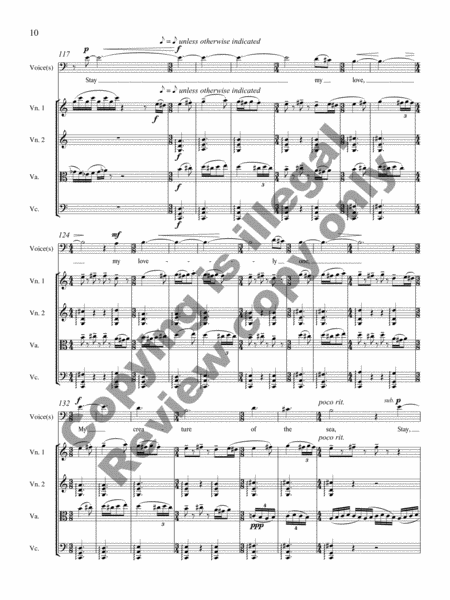 Song of the Silkie (String Quartet No. 2) (Full Score & Parts)