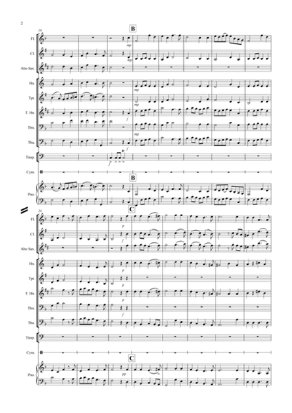 Prelude from Te Deum for School Wind Band image number null