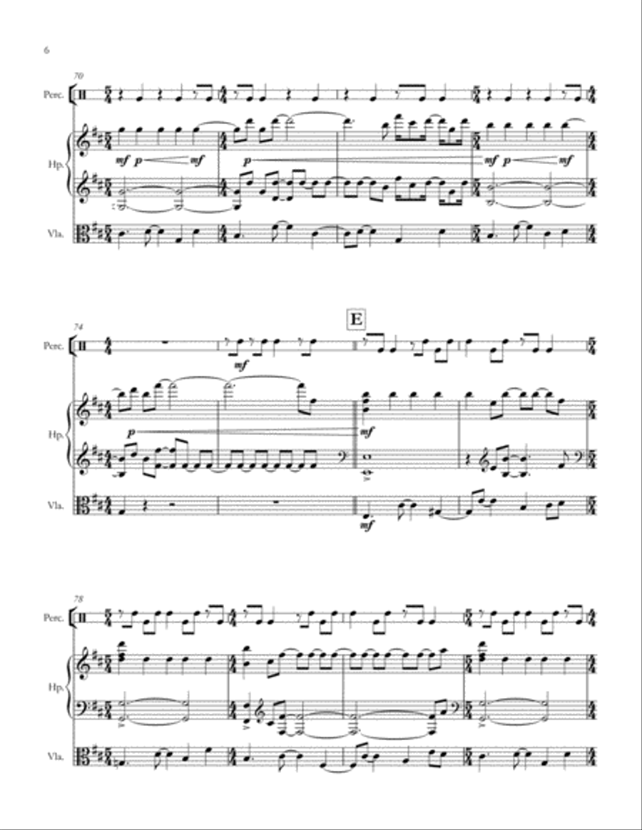Under the Rug Under the Rug Small Ensemble scores gallery preview page 6