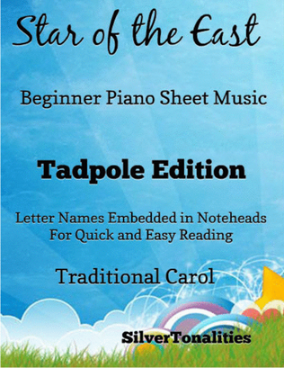 Book cover for Star of the East Beginner Piano Sheet Music 2nd Edition