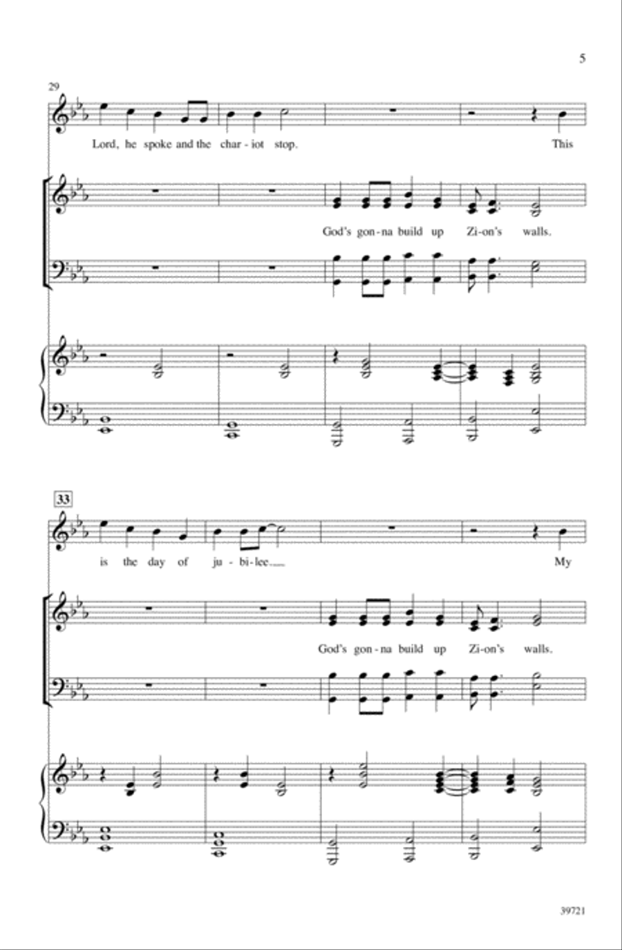 Great Day! Great Day! Choir scores gallery preview page 4