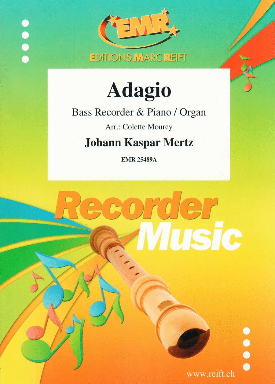 Adagio Bass Recorder scores gallery preview page 1