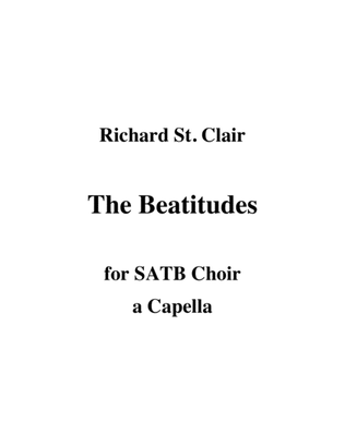 THE BEATITUDES for SATB Choir a Capella