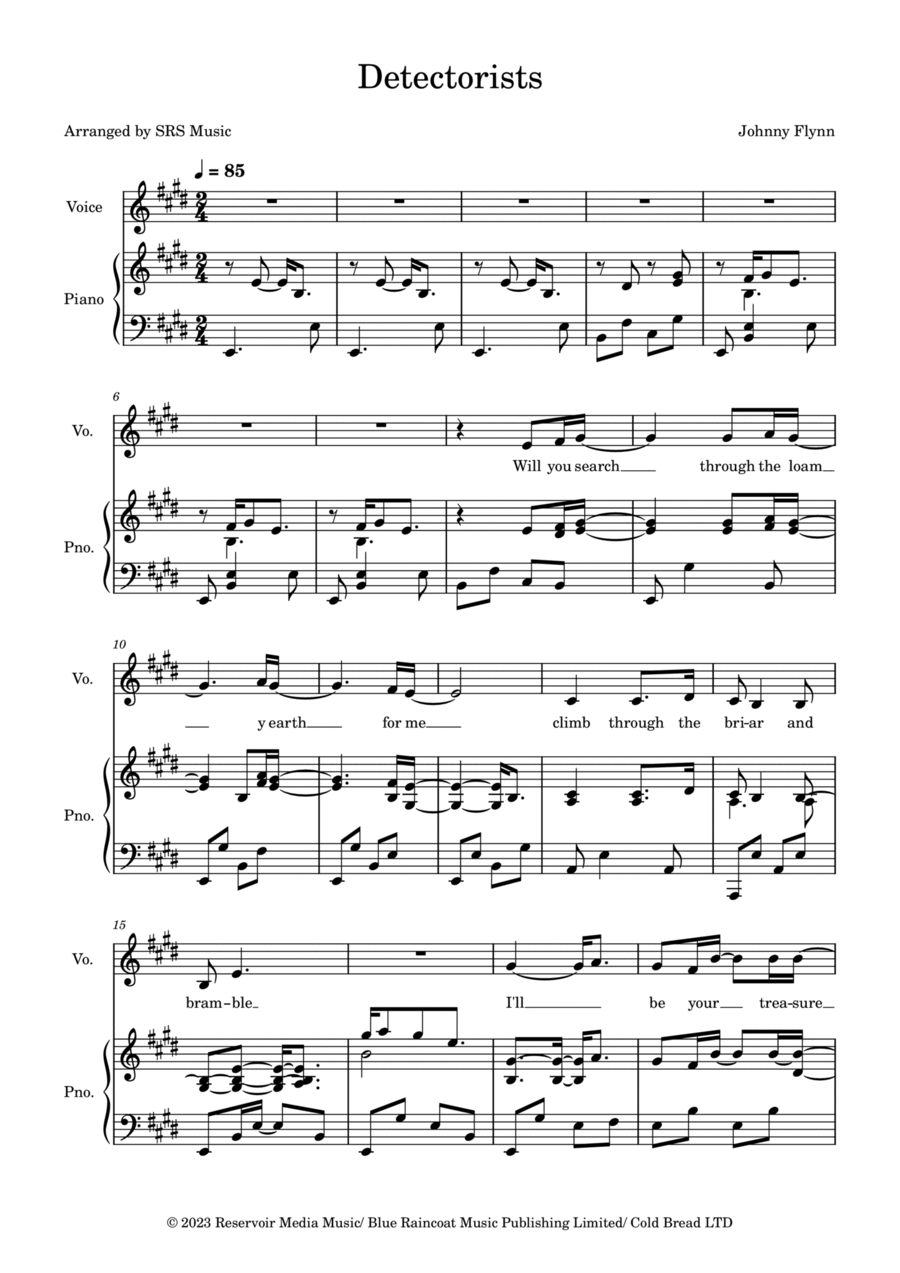 Detectorists Voice scores gallery preview page 1