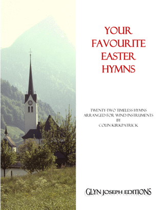Book cover for Your Favorite Easter Hymns for Wind Instruments