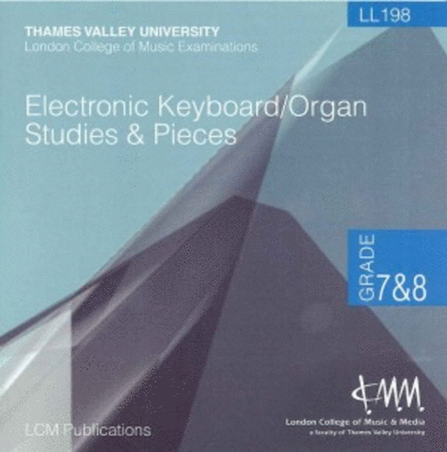 Lcm Keyboard/Organ Studies & Pieces Grades 7-8 Cd