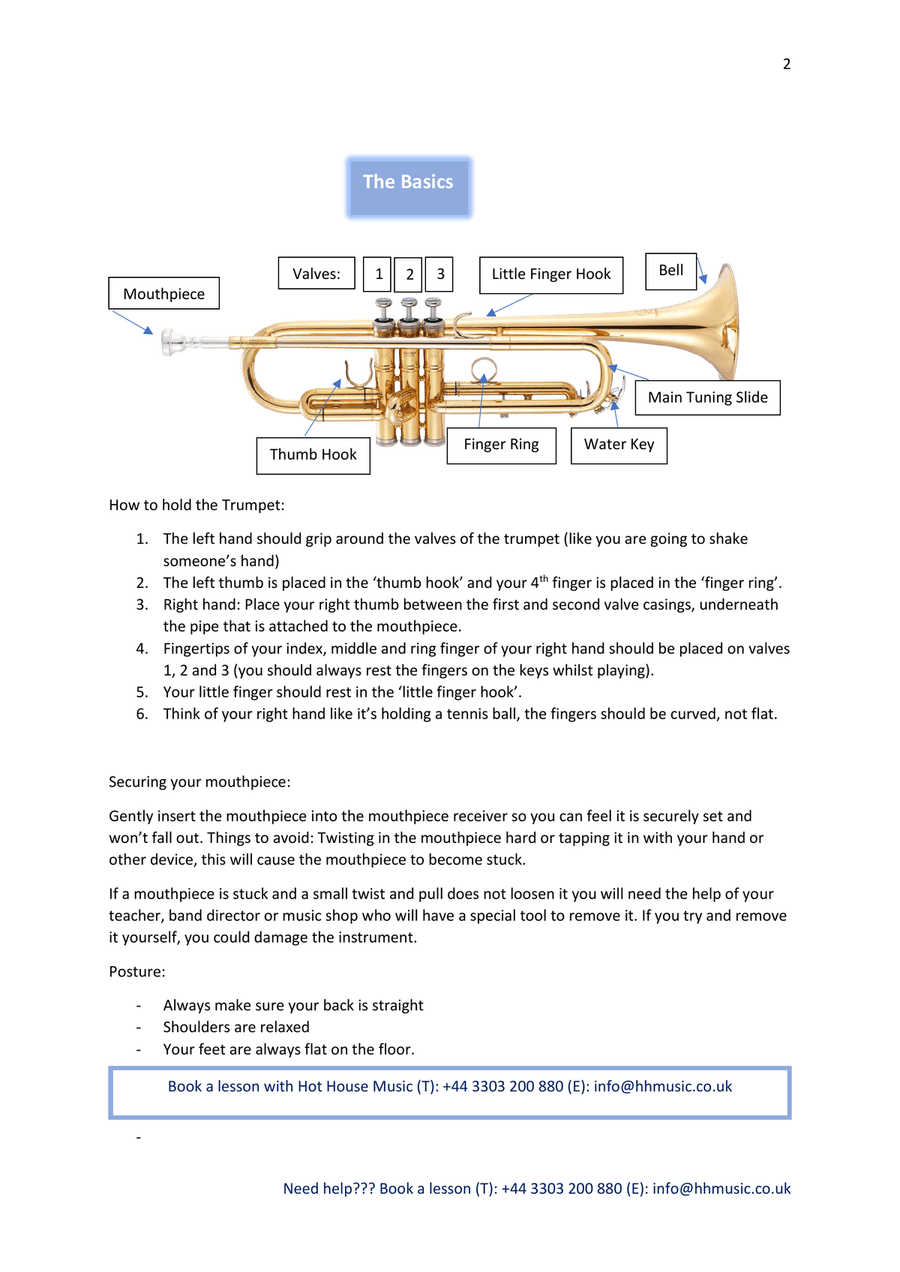 Trumpet Tutor eBoox - Level 1 (Debut) Trumpet Solo scores gallery preview page 3