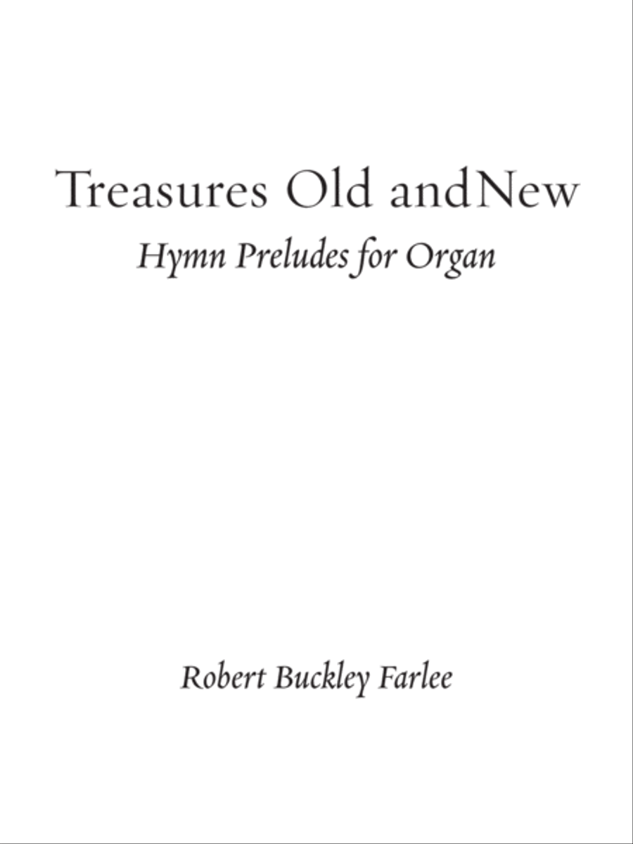 Treasures Old and New: Hymn Preludes for Organ Organ Solo scores gallery preview page 2