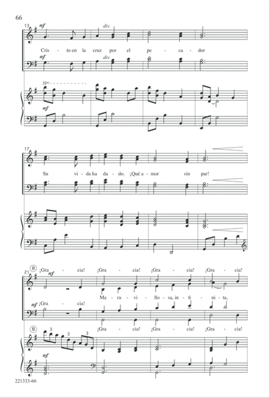 Siervos de Jesus Siervos de Jesus 4-Part scores gallery preview page 70