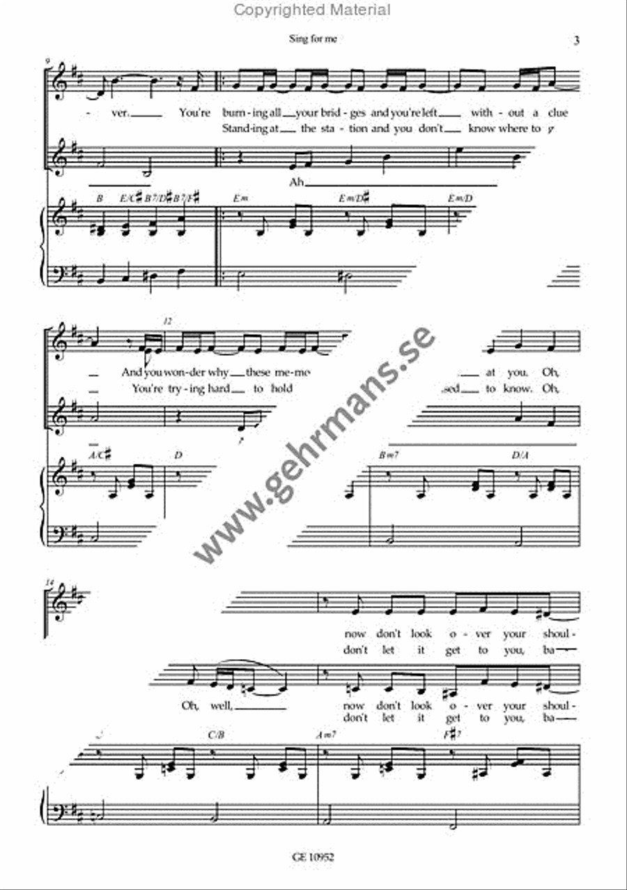 Sing for me SA scores gallery preview page 3