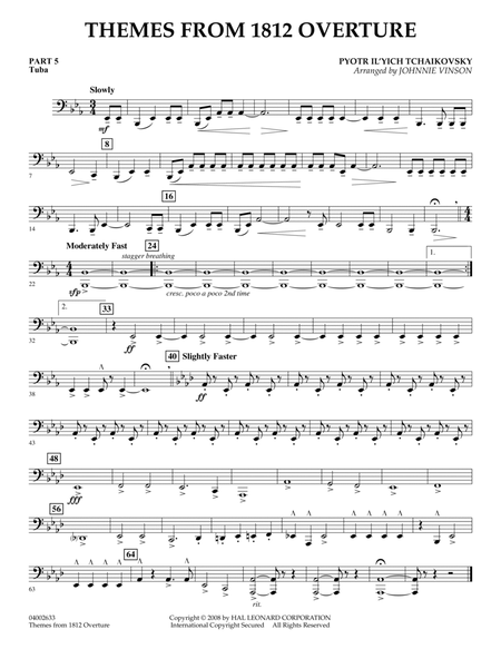 Themes from 1812 Overture - Pt.5 - Tuba