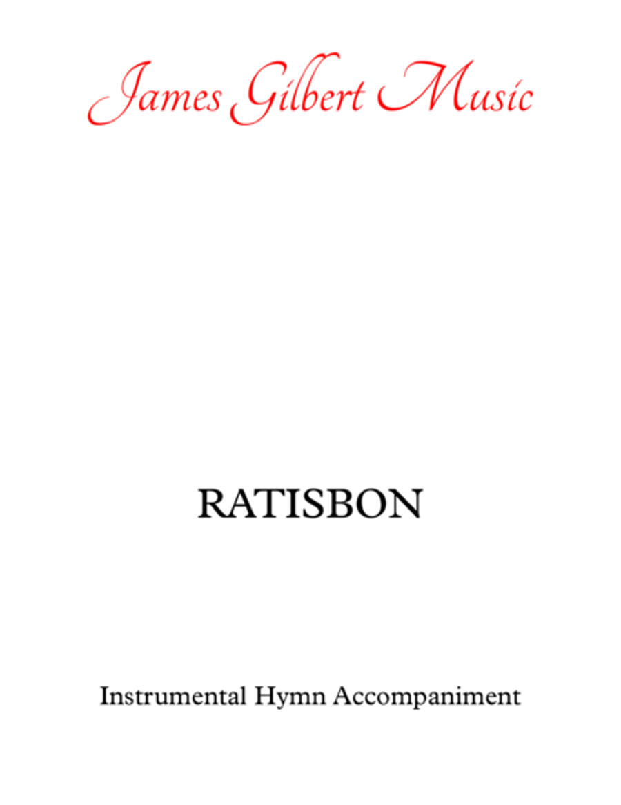 RATISBON (Christ, Whose Glory Fills The Sky) Small Ensemble scores gallery preview page 1