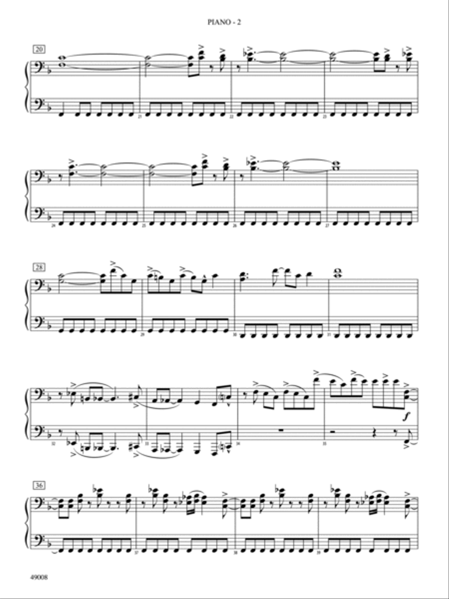 Van Halen Hits: Piano Accompaniment Full Orchestra scores gallery preview page 2