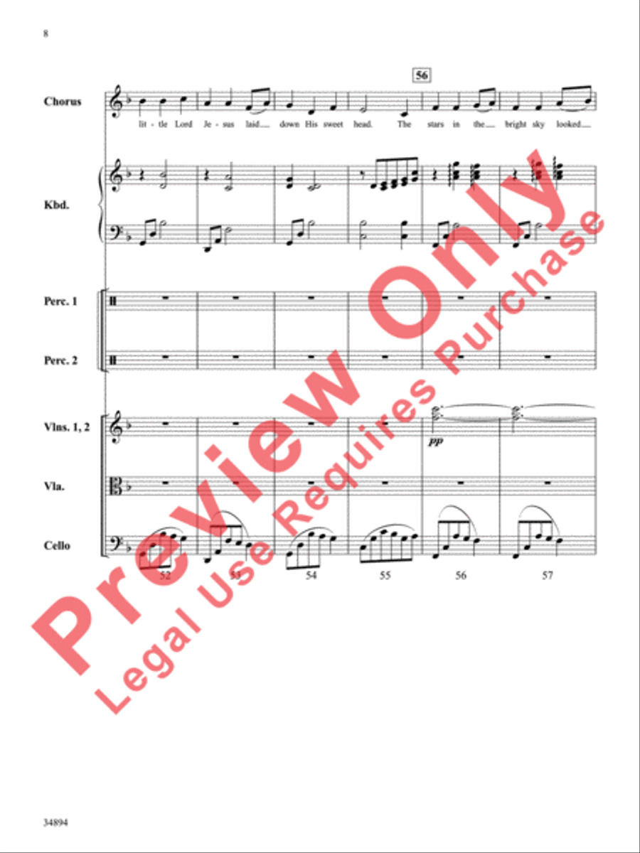 Bring a Torch Choir scores gallery preview page 9