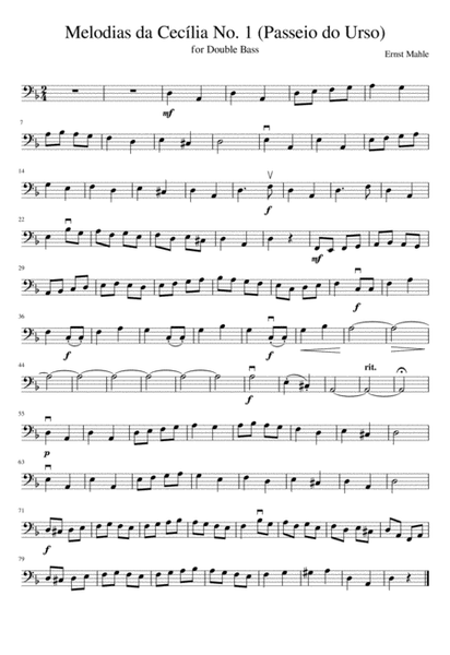 Melodias da Cecília No. 1 (Passeio do Urso) image number null