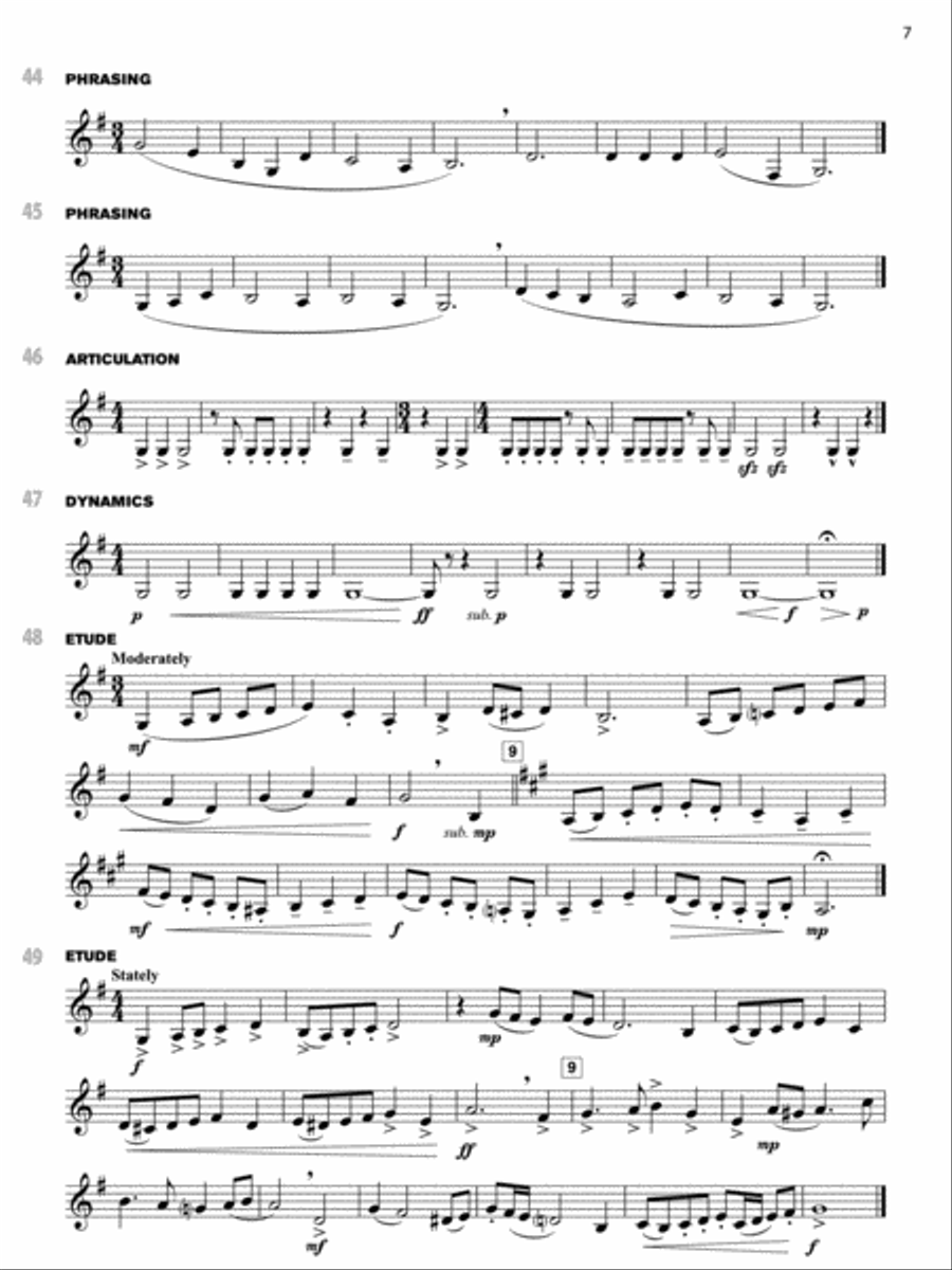 Sound Innovations for Concert Band -- Ensemble Development for Intermediate Concert Band Concert Band Methods scores gallery preview page 4