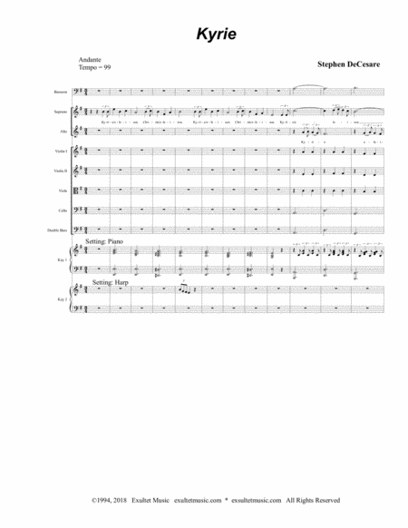 Kyrie (from "Requiem Mass" - Full Score) image number null