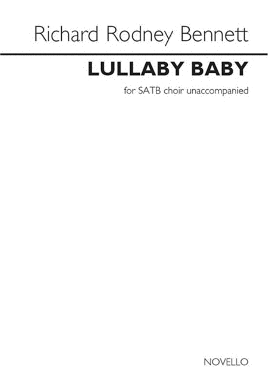 Lullaby Baby 4-Part scores gallery preview page 1
