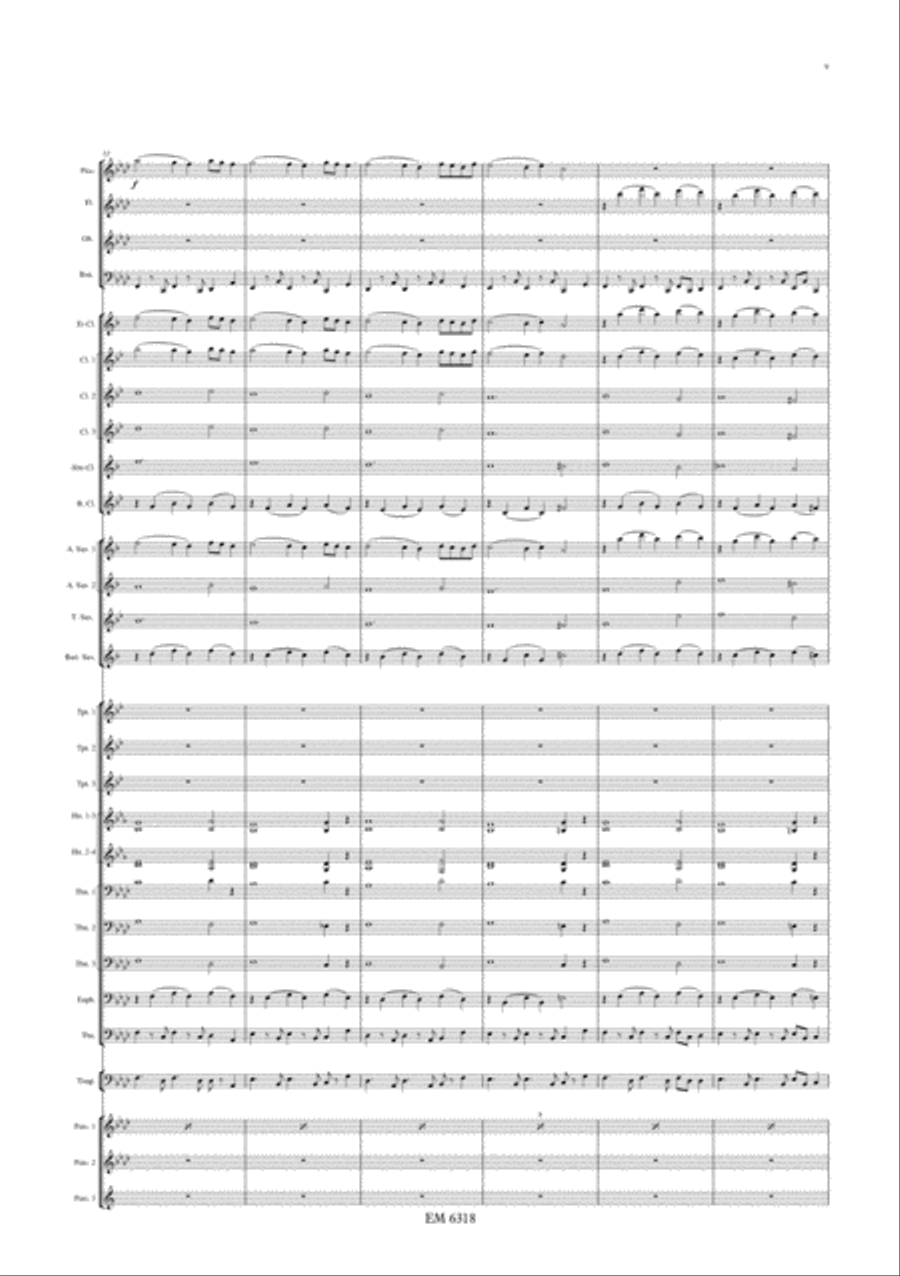 Lauras Stern und der Geheimnisvolle Drache Nian for Wind Band Concert Band scores gallery preview page 10