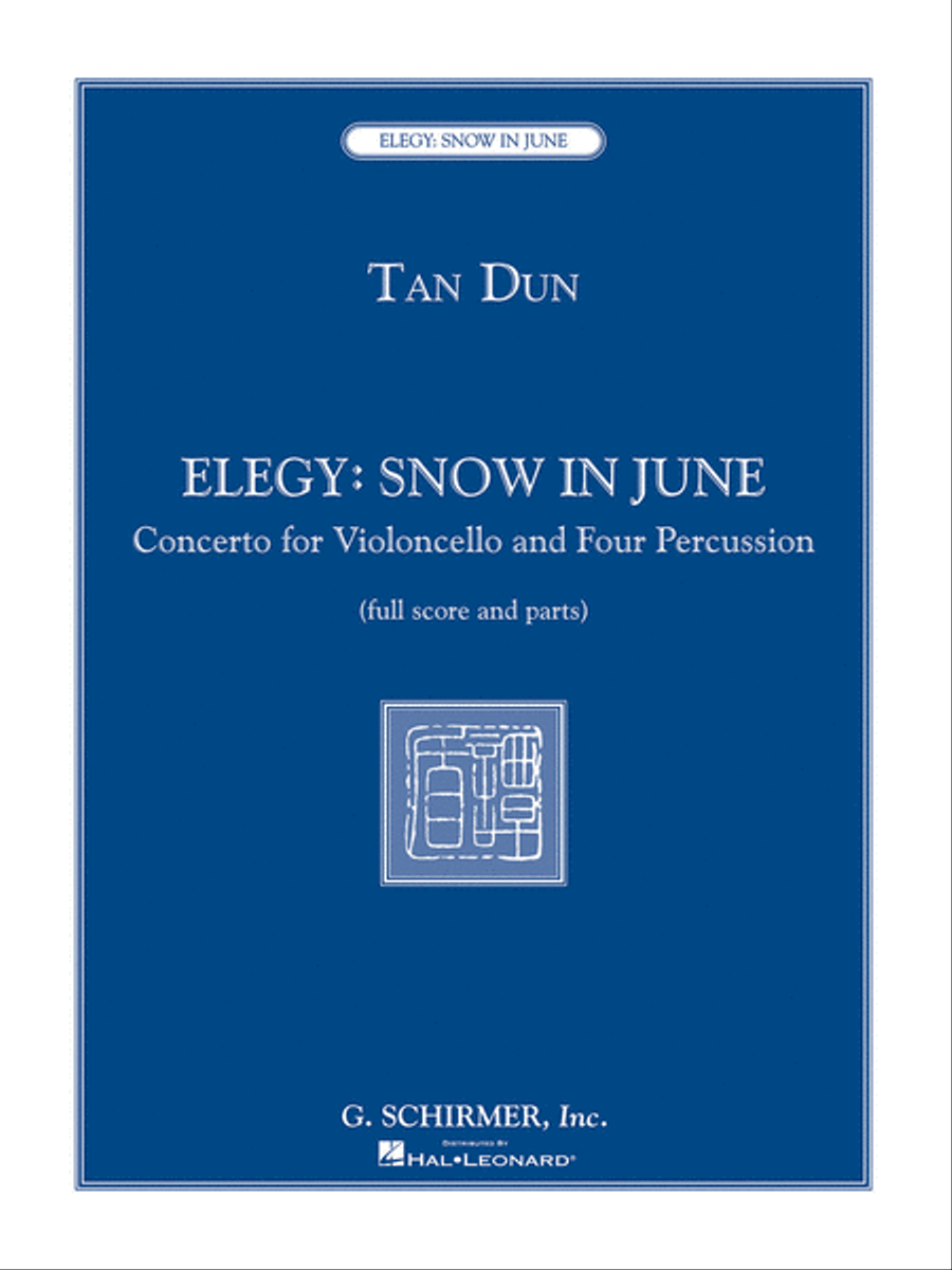 Elegy: Snow in June