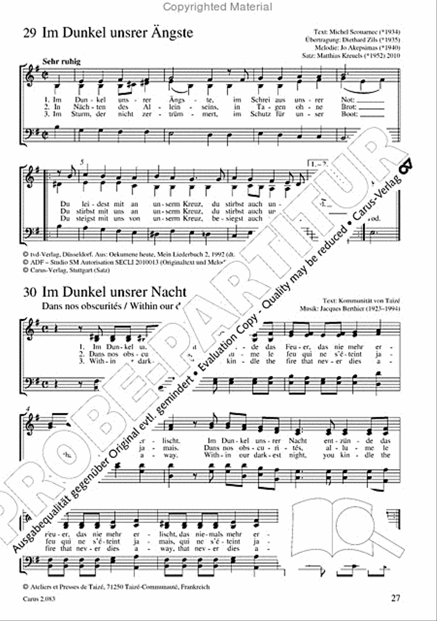 Choirbook of Mourning Choirbook of Mourning Choir scores gallery preview page 24